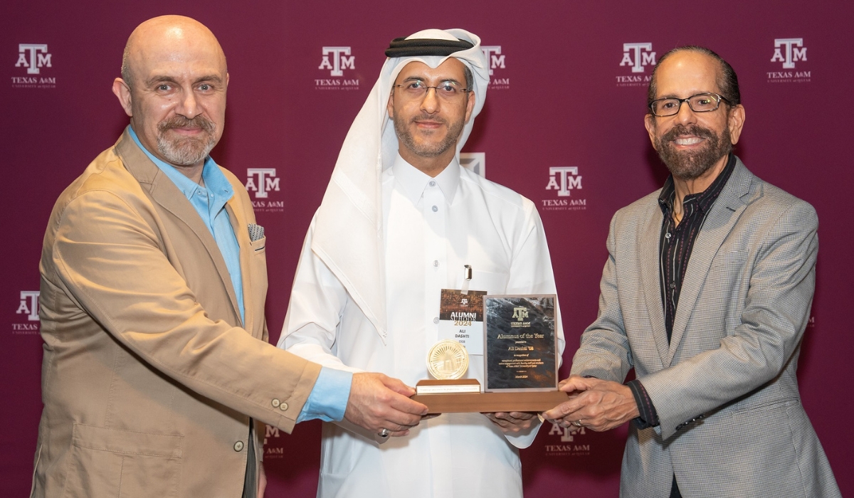 QF partner Texas A&M at Qatar names Ali Dashti Alumnus of The Year